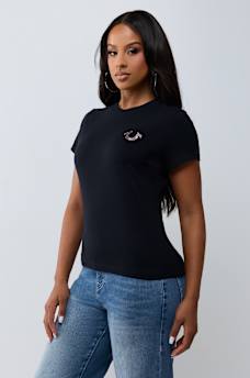 HORSESHOE WING CREWNECK TEE