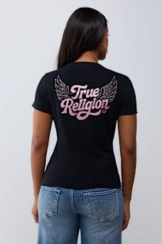 HORSESHOE WING CREWNECK TEE