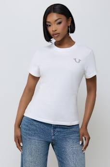 HORSESHOE WING CREWNECK TEE