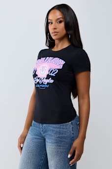 BANNER CREWNECK TEE