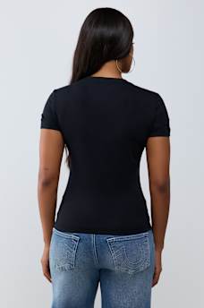 BANNER CREWNECK TEE