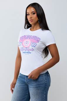 BANNER CREWNECK TEE