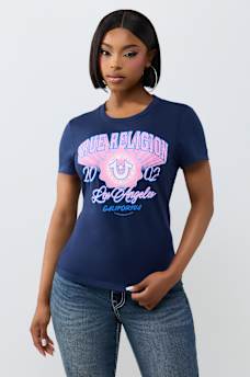 BANNER CREWNECK TEE