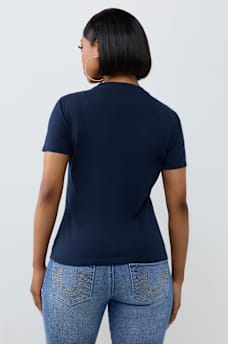 CRYSTAL HEART TEE