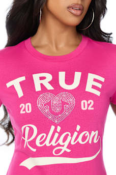CRYSTAL HEART TEE