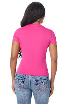 CRYSTAL HEART TEE