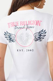 HORSESHOE WING CREWNECK TEE, image 1