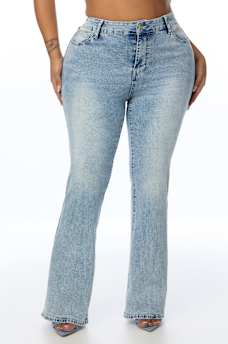 PLUS BECCA MID RISE BOOTCUT JEAN