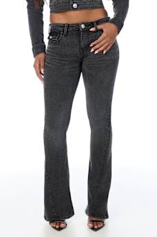JOEY MID RISE FLAP FLARE JEAN