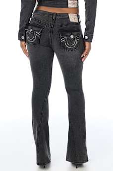 JOEY MID RISE FLAP FLARE JEAN