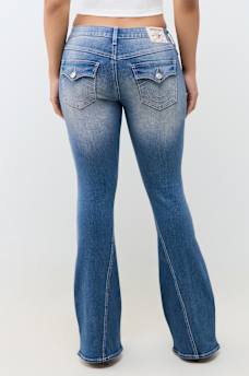 JOEY MID RISE FLAP FLARE JEAN
