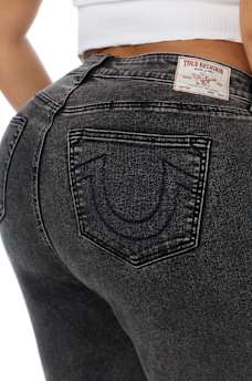 PLUS BILLIE MID RISE STRAIGHT JEAN