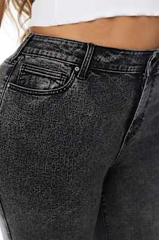PLUS BILLIE MID RISE STRAIGHT JEAN