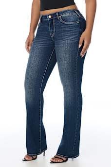 BECCA MID RISE BOOTCUT JEAN