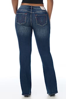 BECCA MID RISE BOOTCUT JEAN