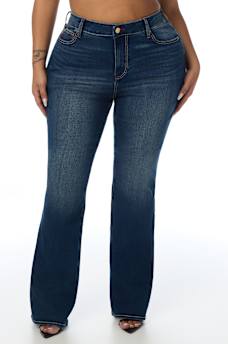 PLUS BECCA MID RISE BOOTCUT JEAN