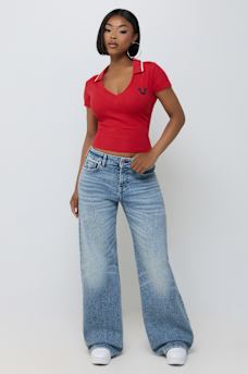 BOBBI MID RISE BAGGY JEAN