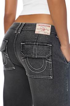 SEAMED CARGO BAGGY JEAN