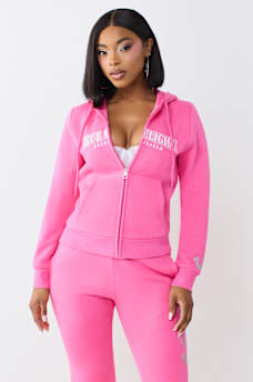 ALTERNATING CLASSIC ZIP HOODIE