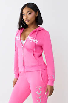 ALTERNATING CLASSIC ZIP HOODIE