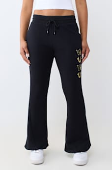 ALTERNATING TWISTED FLARE PANT