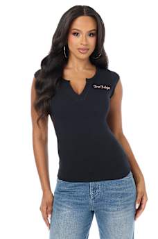 SCOOP NOTCH ANGEL TEE