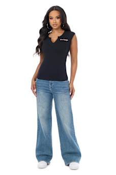 SCOOP NOTCH ANGEL TEE