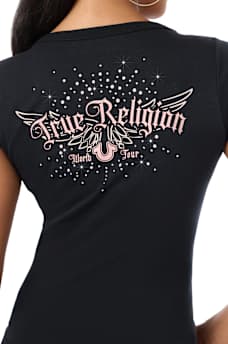 SCOOP NOTCH ANGEL TEE