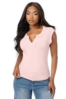 SCOOP NOTCH ANGEL TEE