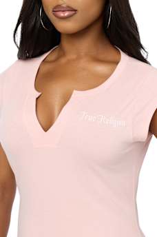 SCOOP NOTCH ANGEL TEE
