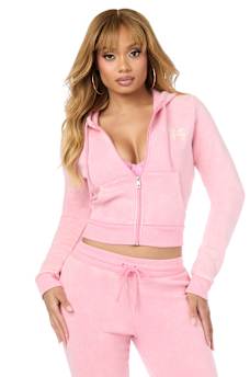 WASHED WING SHRUNKEN ZIP HOODIE