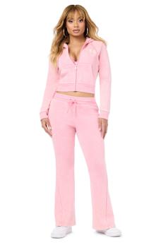 WASHED WING TWISTED FLARE SWEATPANT