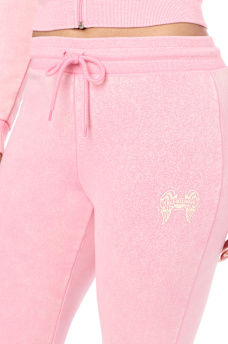 WASHED WING TWISTED FLARE SWEATPANT