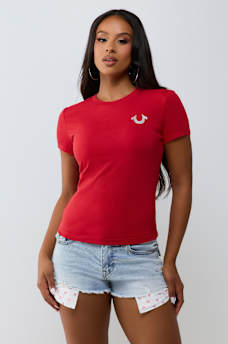 BUDDHA STAR CREWNECK TEE