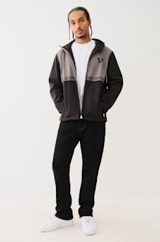 LOGO HOODED WINDBREAKER JACKET, image 5