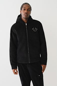 HORSESHOE CORDUROY HOODED JACKET, image 1