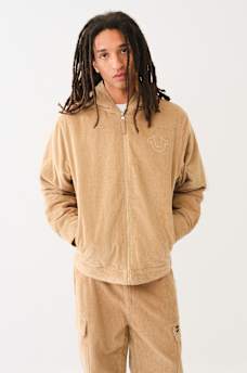 HORSESHOE CORDUROY HOODED JACKET, image 3
