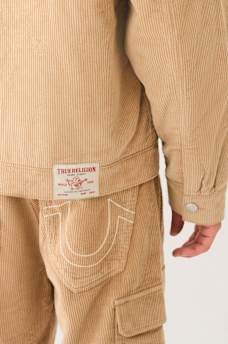 HORSESHOE CORDUROY HOODED JACKET, image 5