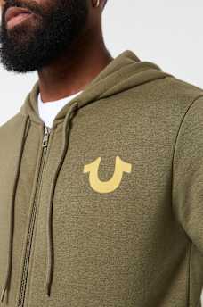 SOLID WORLD TOUR LOGO ZIP HOODIE