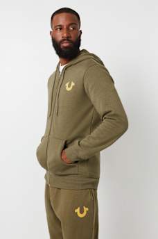 SOLID WORLD TOUR LOGO ZIP HOODIE