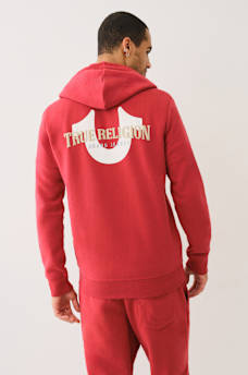 HORSESHOE LOGO ZIP HOODIE, image 5