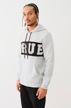 CONTRAST PANEL LOGO HOODIE, image 4
