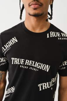 CAMISETA CON LOGOTIPO ESTAMPADO DE TRUE&nbsp;RELIGION, image 1
