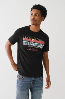 METALLIC LANDSCAPE ARCHED LOGO TEE, image 1