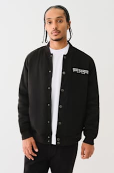 SUEDE BOMBER JACKET, image 1