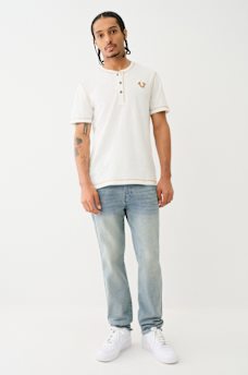 GENO SINGLE NEEDLE SLIM JEAN , image 3