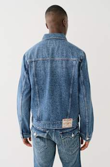JESSE SINGLE NEEDLE DENIM TRUCKER JACKET, image 4