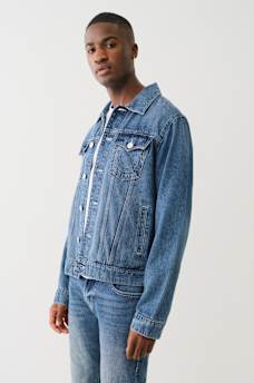 JESSE SINGLE NEEDLE DENIM TRUCKER JACKET, image 5