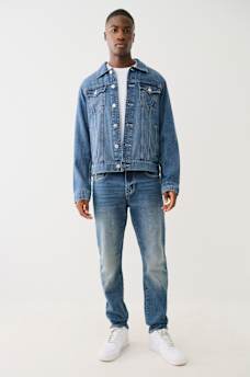 JESSE SINGLE NEEDLE DENIM TRUCKER JACKET, image 6