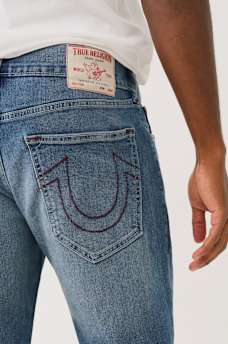 RICKY MEDIUM WASH STRAIGHT JEAN, image 1